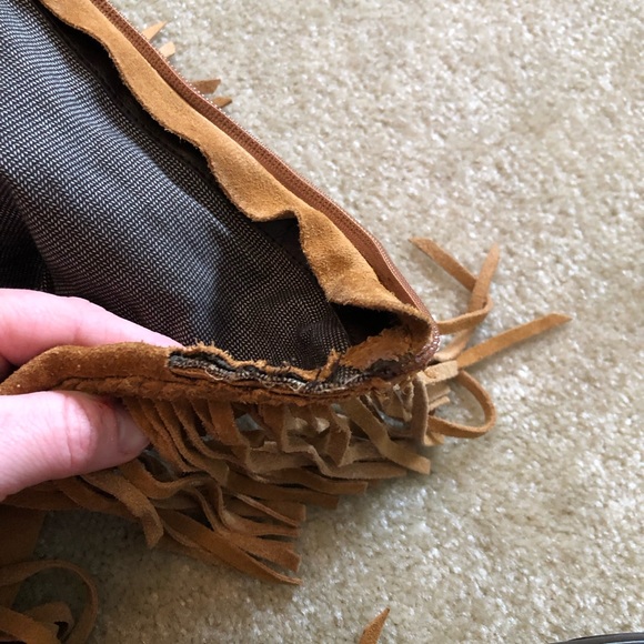 Tall Sam Edelman suede fringe boots - Picture 9 of 9